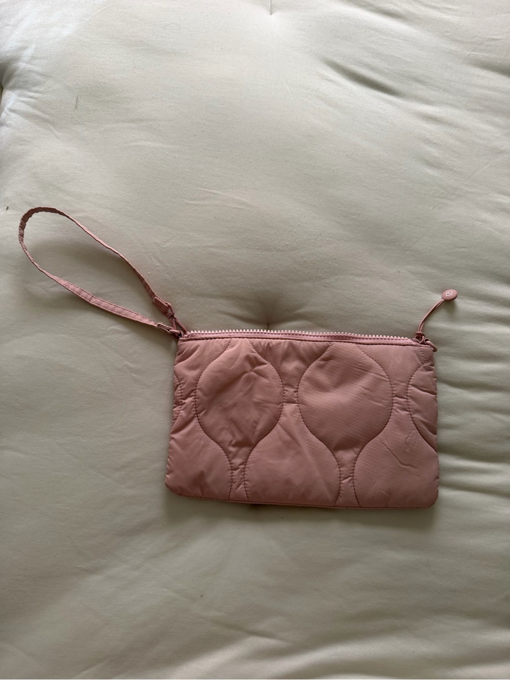 Vera Bradley Blush Pink Quilted Wristlet